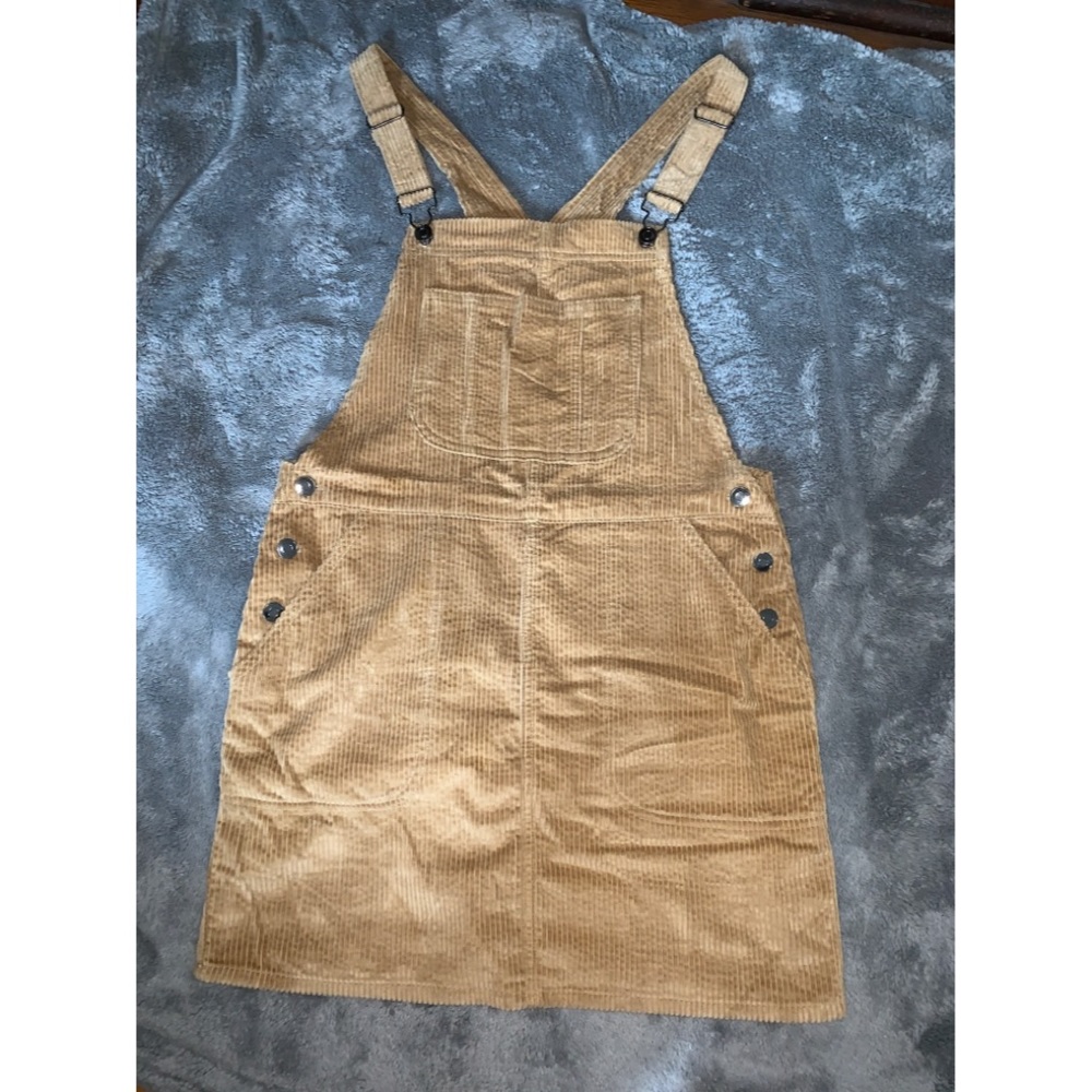 Corduroy jumper dress